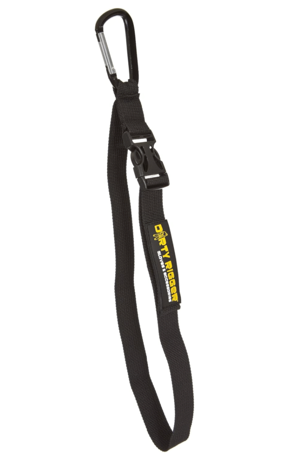 Dirty Rigger Gaffer Holder - Multi-purpose Tool Holder - Black Aluminium